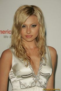 Stunning blonde coed in